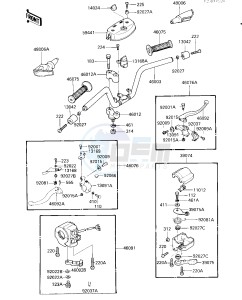 KLT 185 A [KLT185] (A1-A2) [KLT185] drawing HANDLEBAR -- KLT185-A2- -