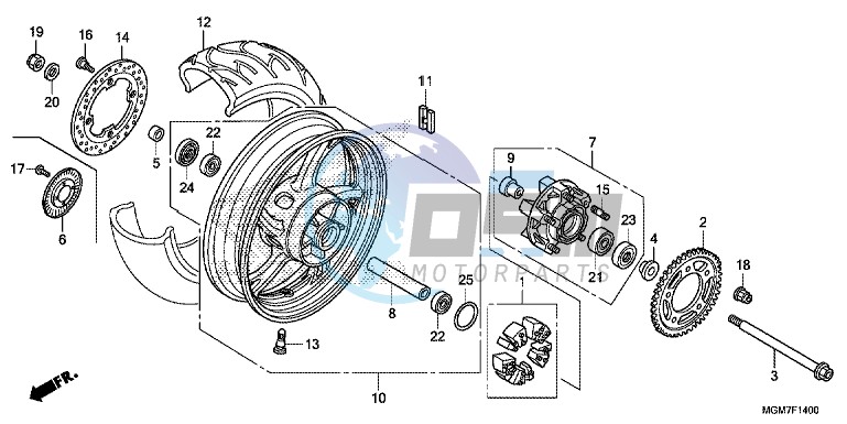 REAR WHEEL