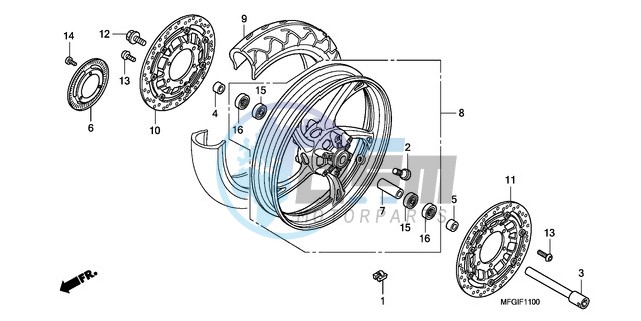 FRONT WHEEL