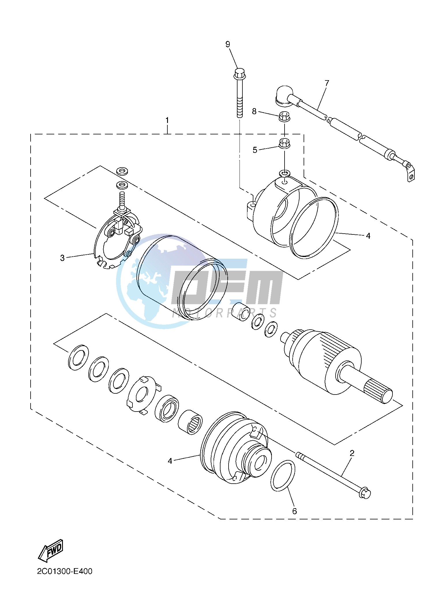 STARTING MOTOR