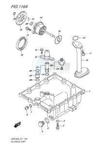 GSR750 EU drawing OIL PAN-OIL PUMP