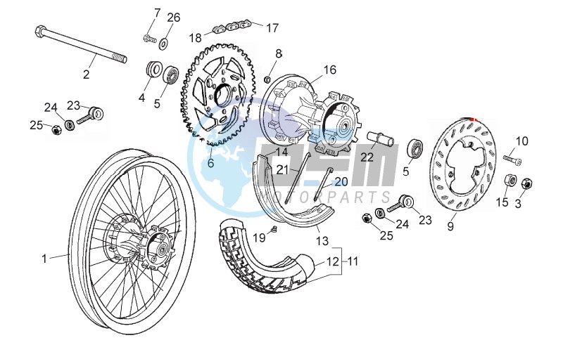 Rear Wheel