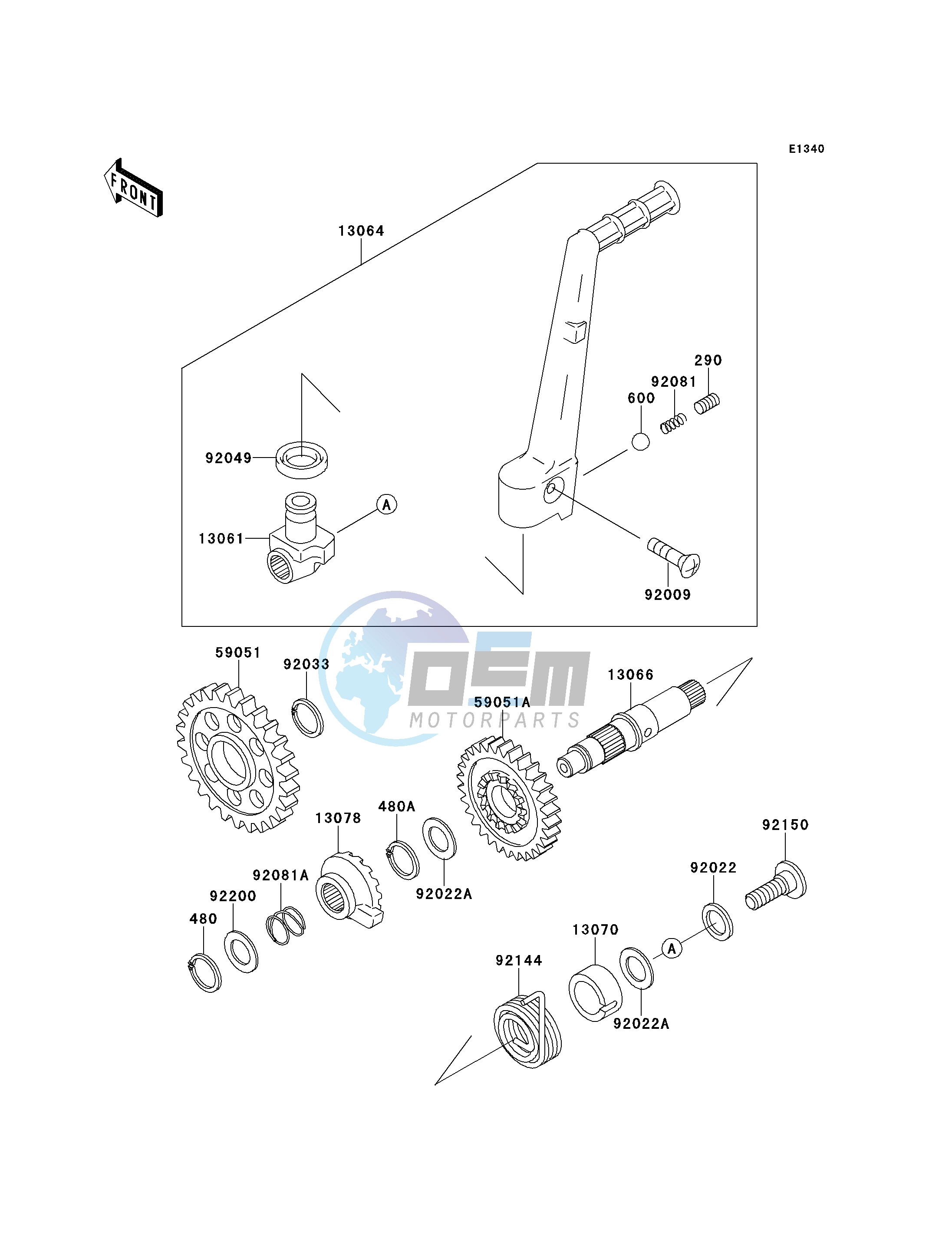 KICKSTARTER MECHANISM