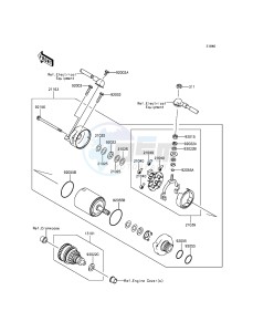 JET SKI ULTRA LX JT1500KGF EU drawing Starter Motor