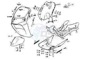 ATLANTIS - 50 cc drawing FRONT BODY