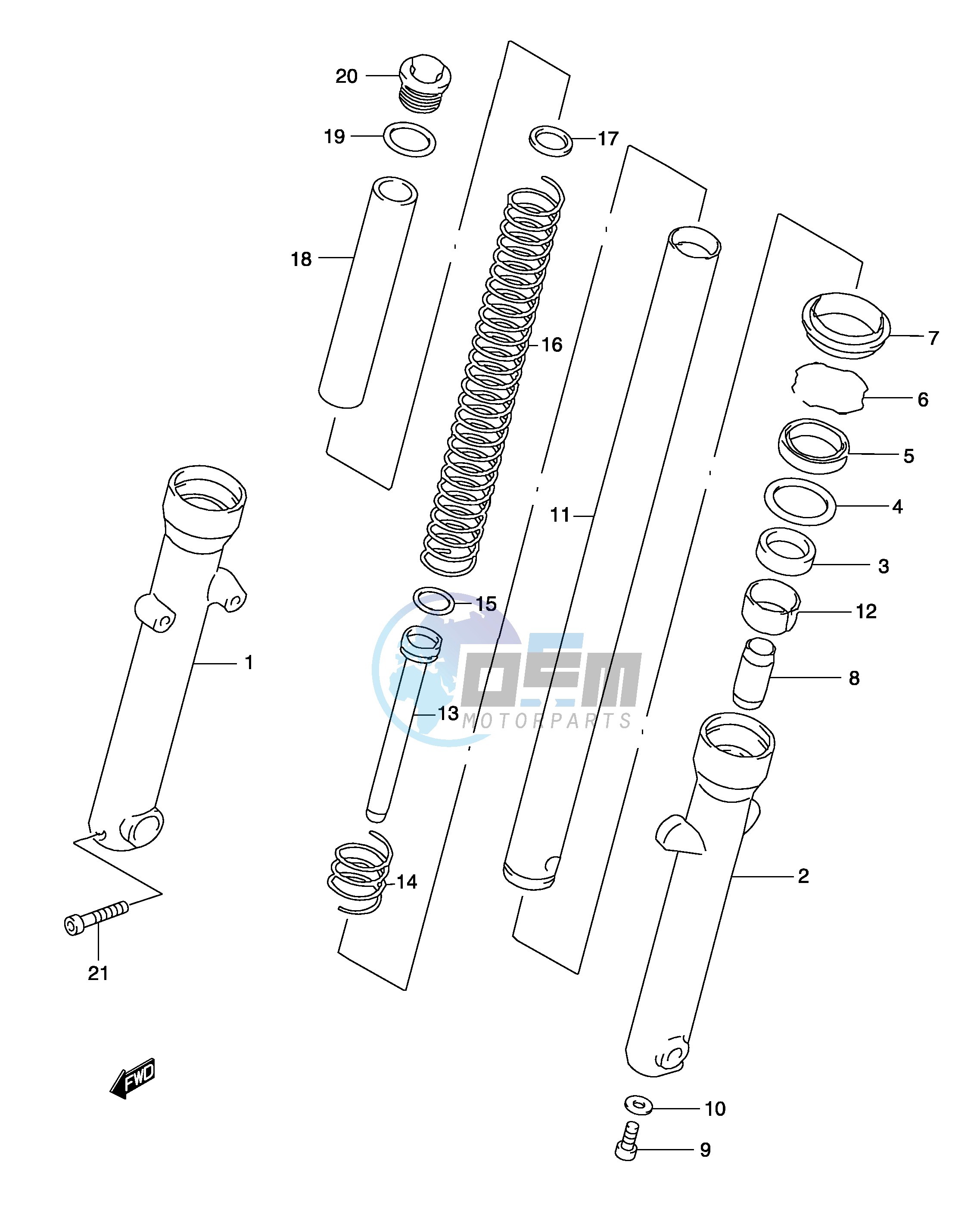 FRONT FORK DAMPER