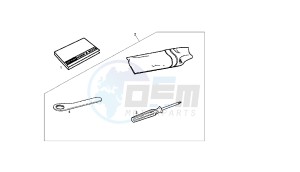 SENDA R X-RACE - 50 CC VTHSR1D1A EU2 drawing ACCESSORIES