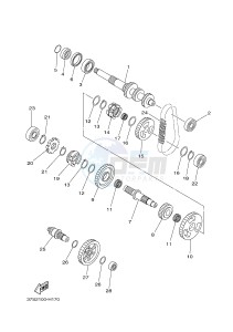 YFM450FWBD KODIAK 450 EPS (BB5A) drawing TRANSMISSION