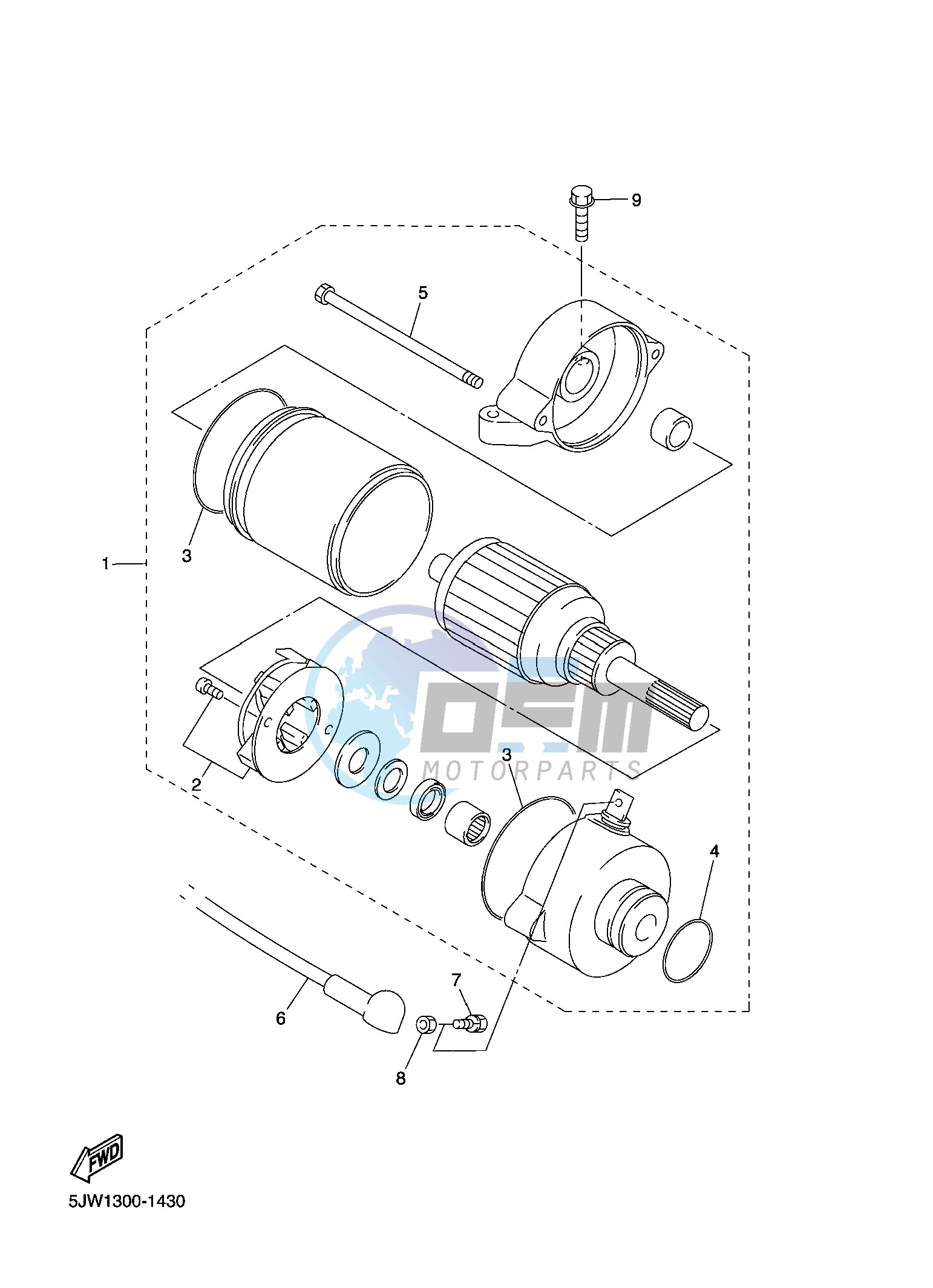 STARTING MOTOR