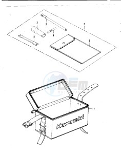 KDX 420 B [KDX420] (B1) [KDX420] drawing OWNER TOOLS