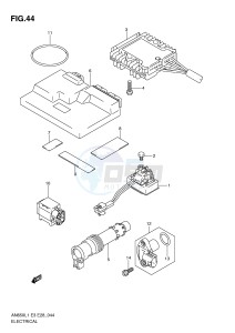 AN650 (E3-E28) Burgman drawing ELECTRICAL (AN650AL1 E33)