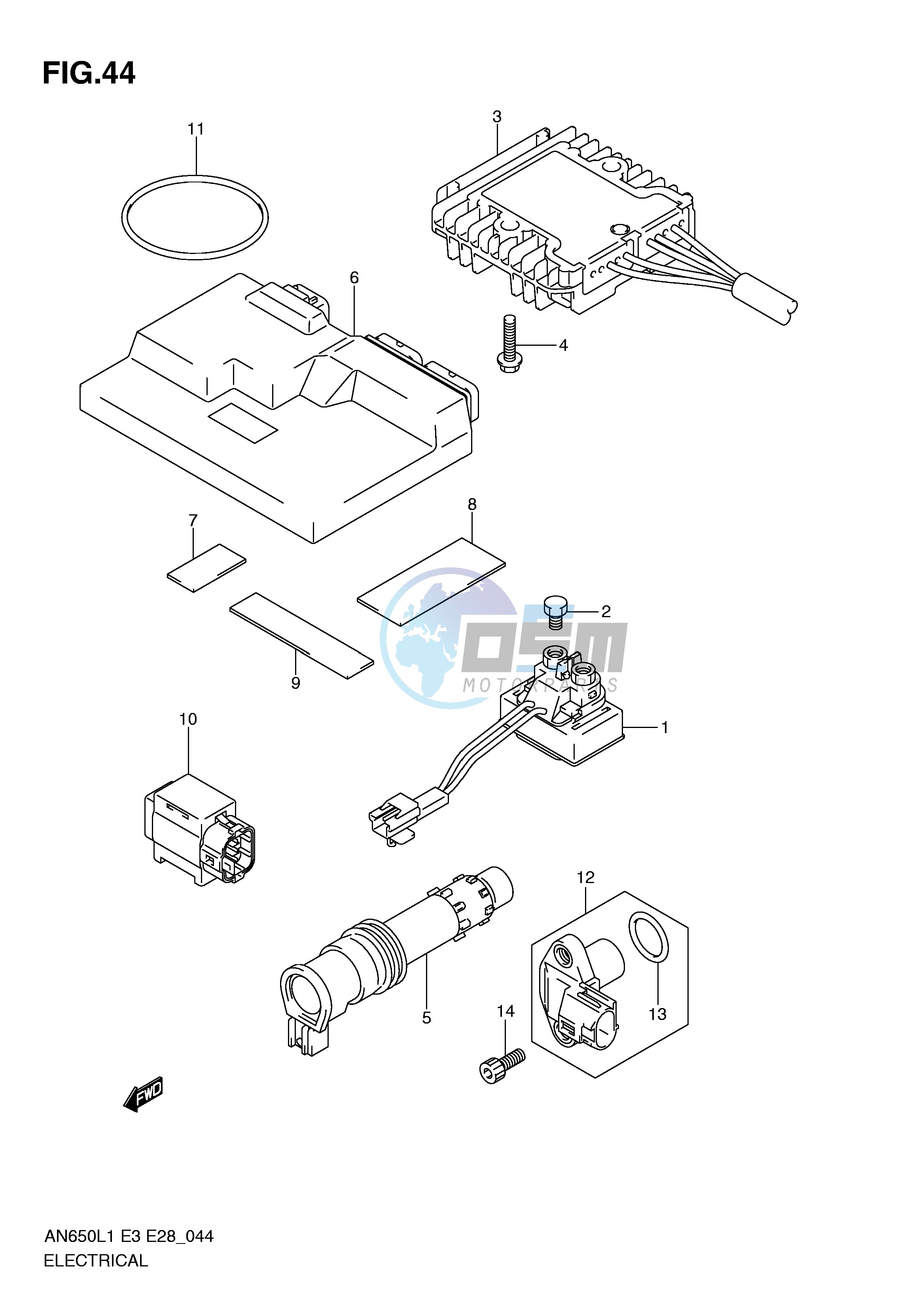 ELECTRICAL (AN650AL1 E33)