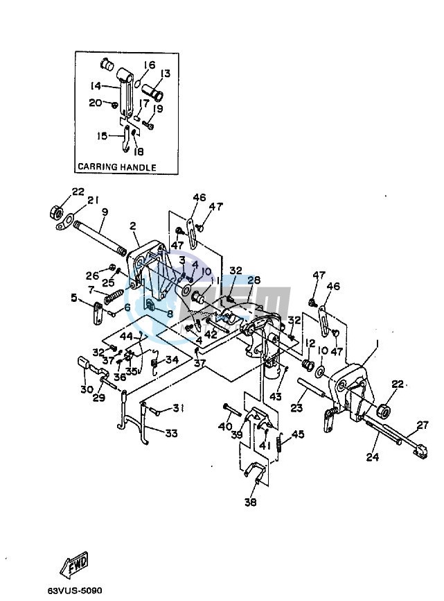 FRONT-FAIRING-BRACKET