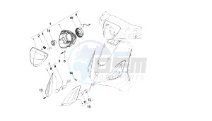 BOULEVARD - 150 CC 4T E3 drawing HEADLIGHT