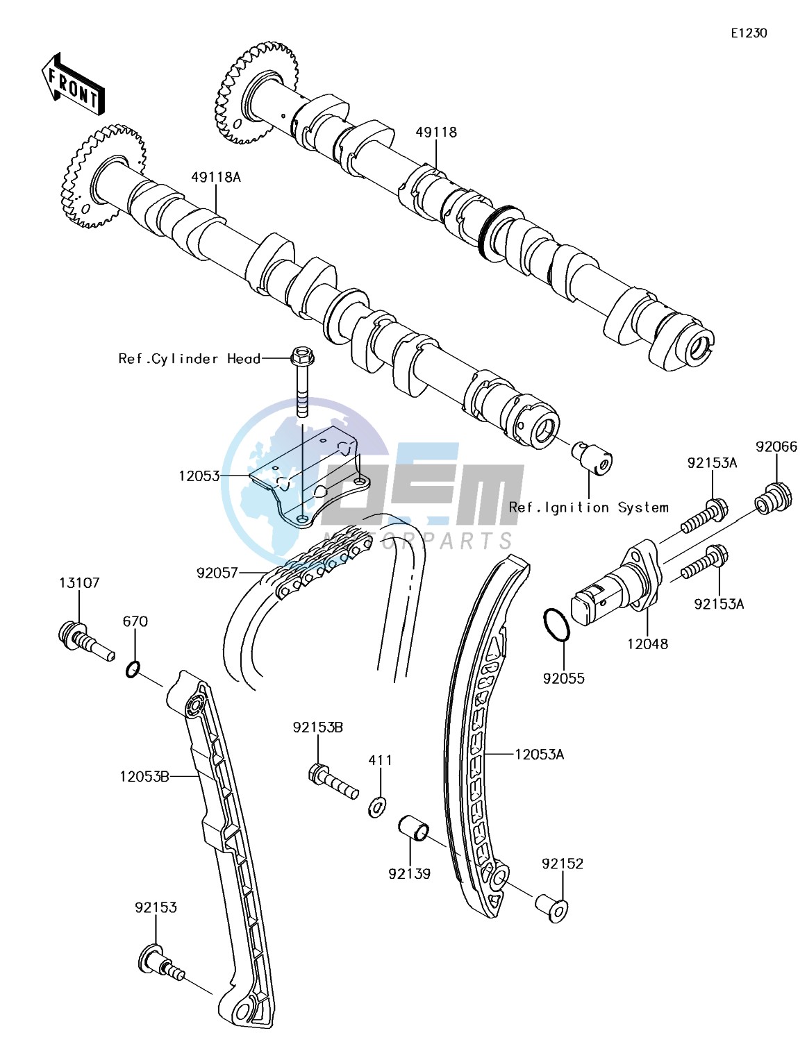 Camshaft(s)/Tensioner