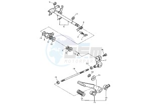 XV DX VIRAGO 535 drawing SHIFT SHAFT