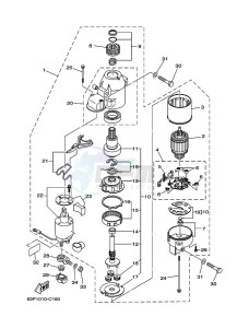 F150AETL drawing STARTER-MOTOR