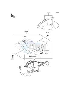 NINJA_ZX-6R_ABS ZX636FFFA FR GB XX (EU ME A(FRICA) drawing Seat