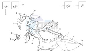 Mojito 50 Custom eng. Piaggio drawing Rear Body I