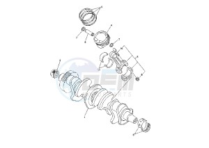 FZS 1000 drawing CRANKSHAFT PISTON