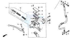 SFX50S drawing FR. BRAKE MASTER CYLINDER (1)