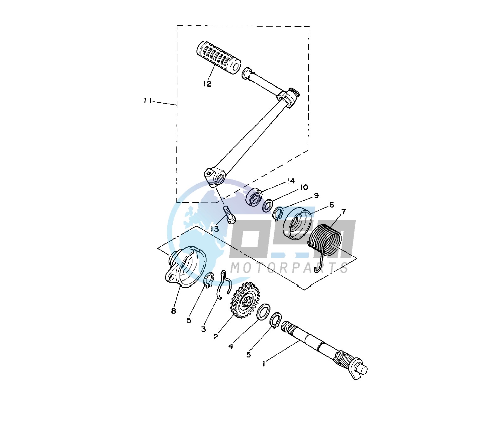 KICK STARTER GEARS