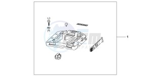 NSS250A JAZZ drawing REAR BASE CARRIER