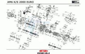 RR-50-GREEN drawing ENGINE  AM6 KS EURO 2000