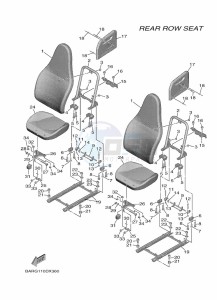 YXF850ES YX85FPSP (BARM) drawing SEAT 3