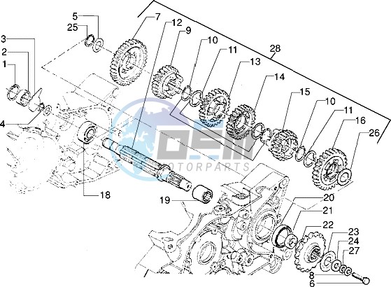 Countershaft