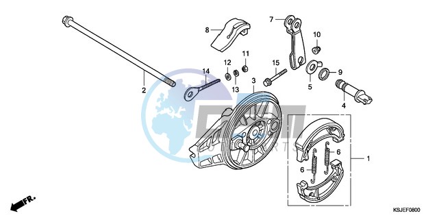 REAR BRAKE PANEL