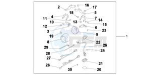 NC700XDC drawing KIT,FR FOG ATT