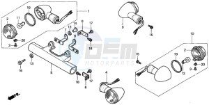 VT1100C2 drawing WINKER