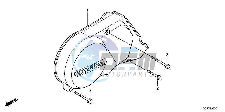 LEFT CRANKCASE COVER