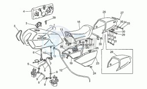 V 75 750 PA Nuovo Tipo PA Nuovo Tipo drawing Central body