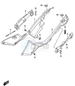 DL1000A drawing FRAME COVER