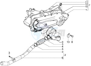 Liberty 50 4t RST Delivery drawing Clutch cover