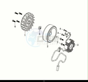 MIO 50I (FS05W2-NL) (E5) (M1) drawing AC GEN. ASSY