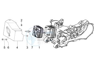 Stalker 50 drawing Cylinder head cover