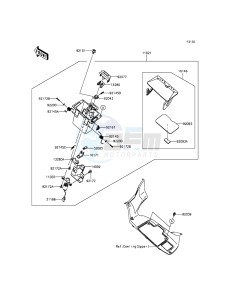 1400GTR ABS ZG1400EFF FR GB XX (EU ME A(FRICA) drawing Front Box