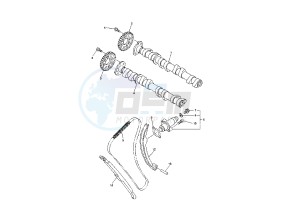 FZ6-S FAZER 600 drawing CAMSHAFT- CHAIN