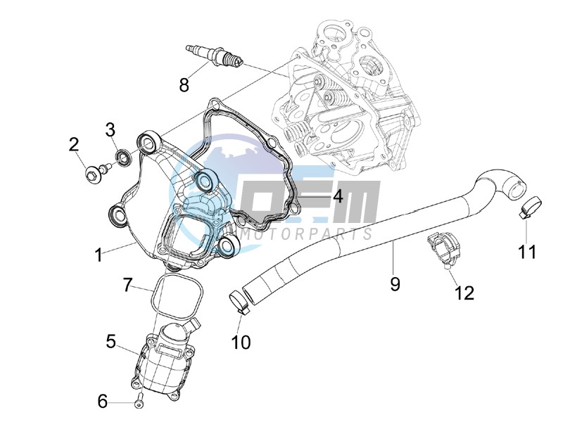 Cylinder head cover