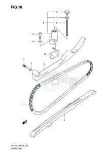 UH125Z BURGMAN EU drawing CAMCHAIN