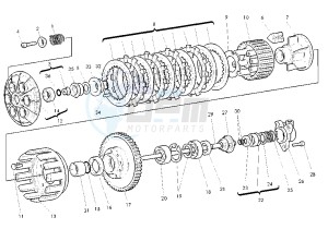 GRAND CANYON 900 drawing CLUTCH