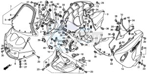 XL1000V VARADERO drawing COWL