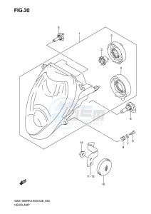 GSX1300R (E3-E28) Hayabusa drawing HEADLAMP