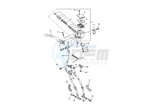 FZ1 FAZER 1000 drawing FRONT MASTER CYLINDER 1