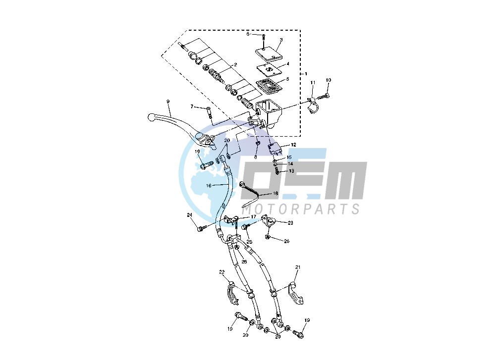 FRONT MASTER CYLINDER 1