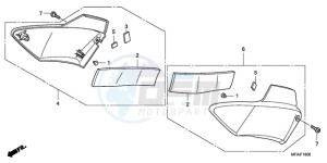 CBF1000A9 Europe Direct - (ED) drawing SIDE COVER