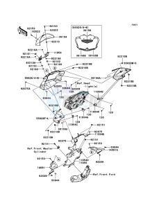 Z1000 ZR1000B7F FR GB XX (EU ME A(FRICA) drawing Cowling